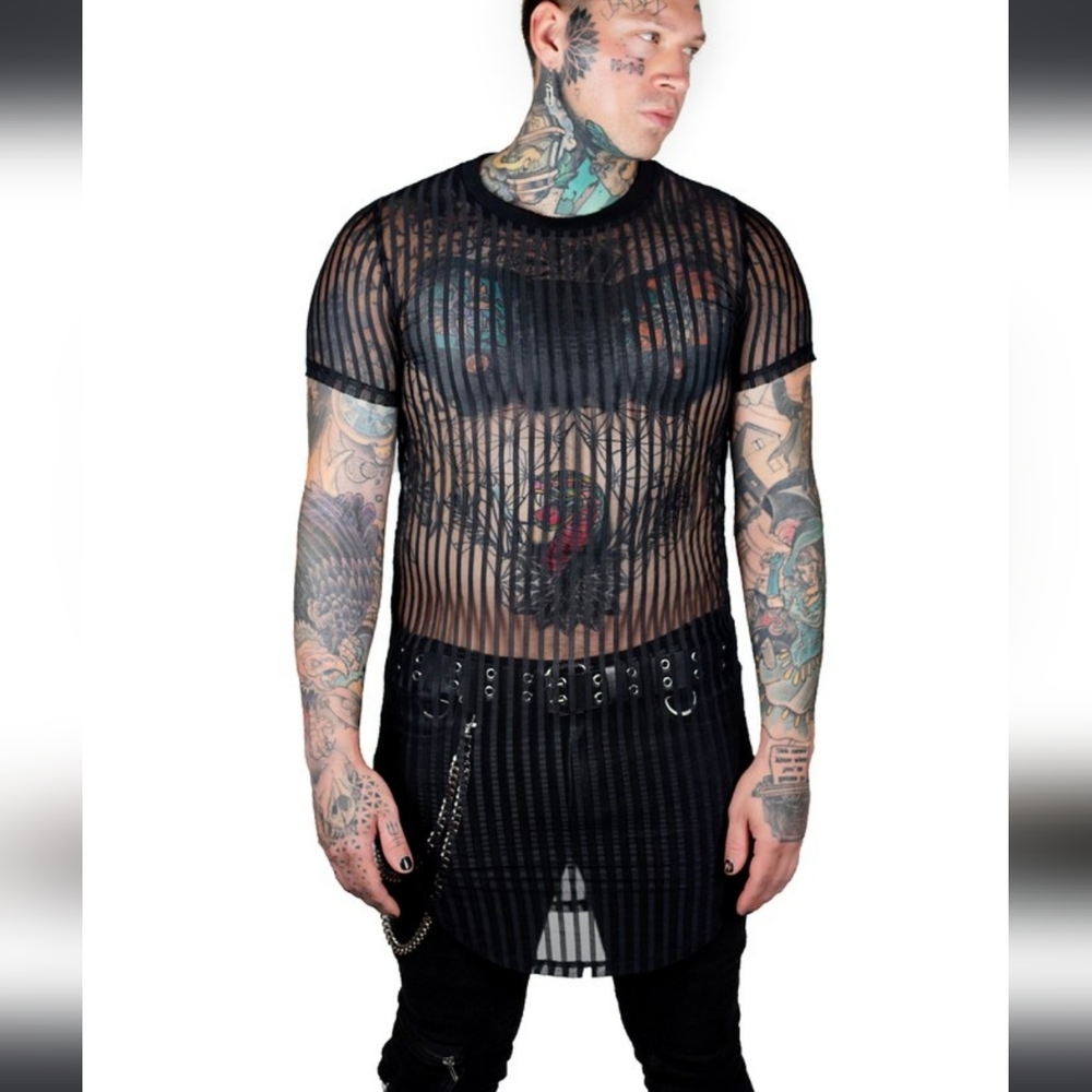 Bete noir baneful mesh tee